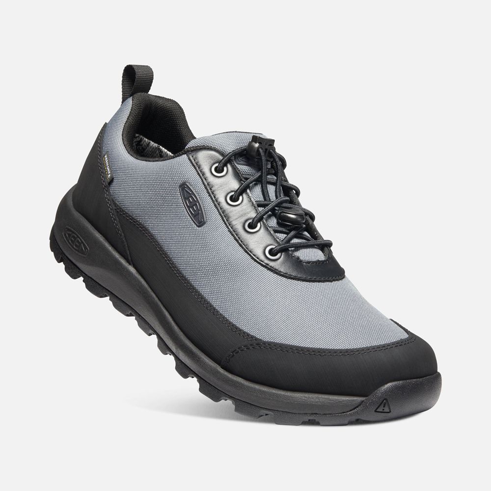 Keen Marka Ayakkabı Erkek Gri/Siyah - Glieser Waterproof - Türkiye VFYO31709